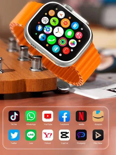 8 Ultra 4g Android Smartwatch with Sim Cards