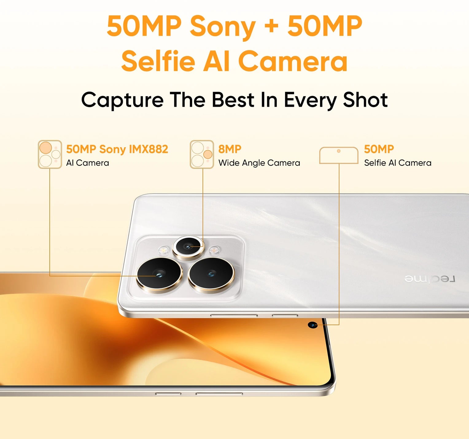 realme 15 5G (Flowing Silver, 256 GB) (8 GB RAM)