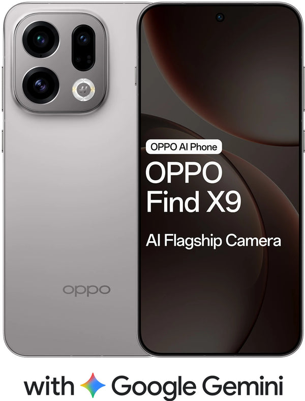 OPPO Find X9 (Titanium Grey, 512 GB) (16 GB RAM)